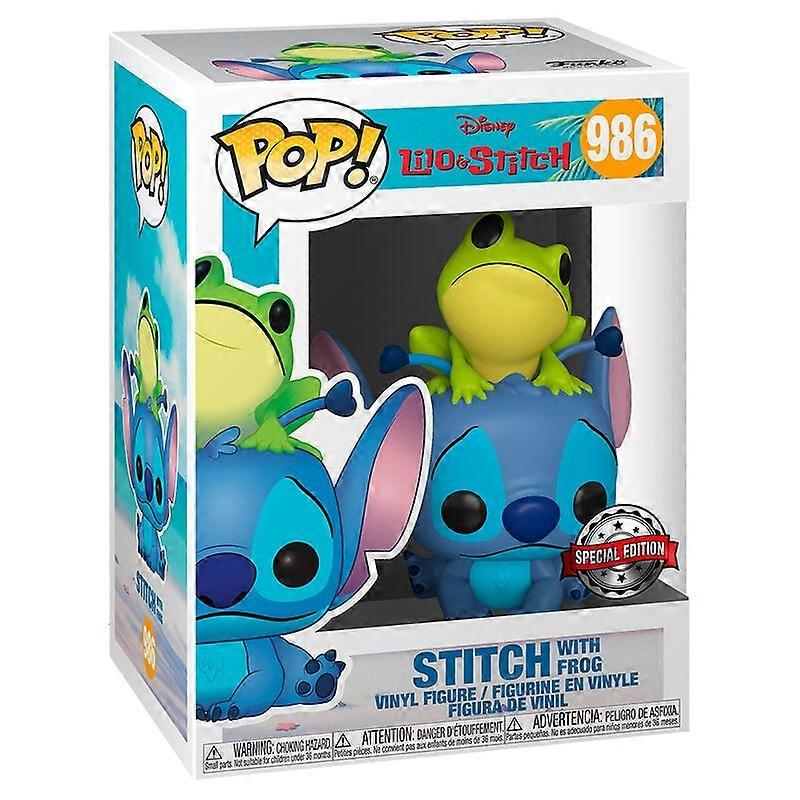 Stitch with Frog Exclusive figure from Disney Lilo & Stitch