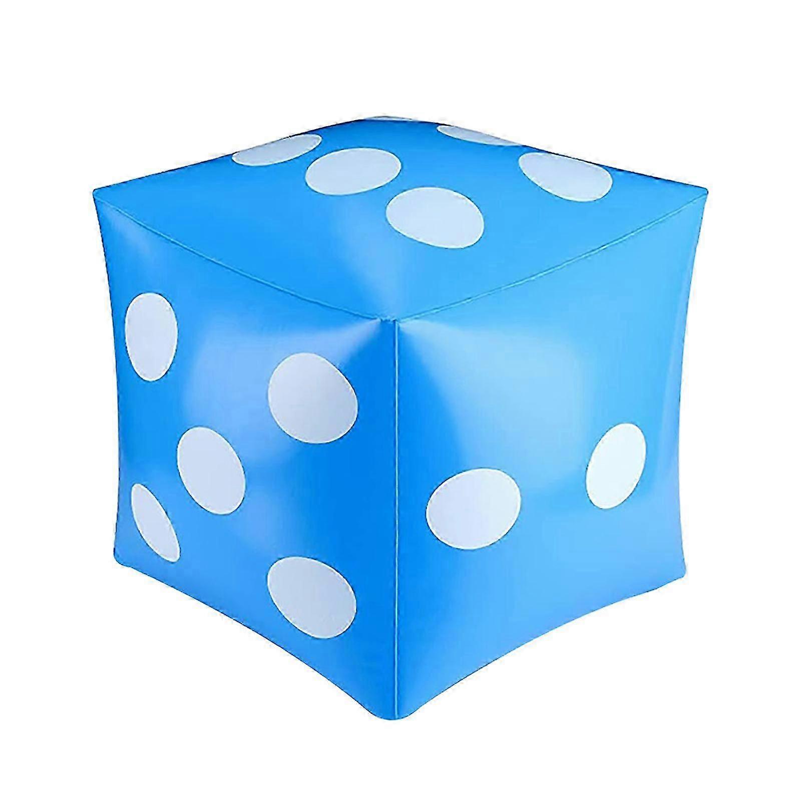 Large Inflatable Dices For Game Party Inflatable Toy Dices Reusable Inflatable Party Dices Inflatable Toy For Kids White