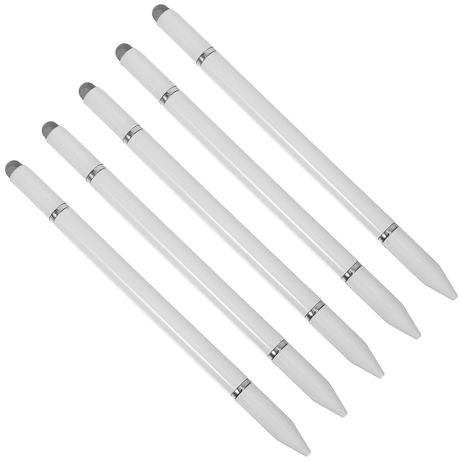White Magnetic Stylus Pen for Tablets High Precision Writing 20Pcs