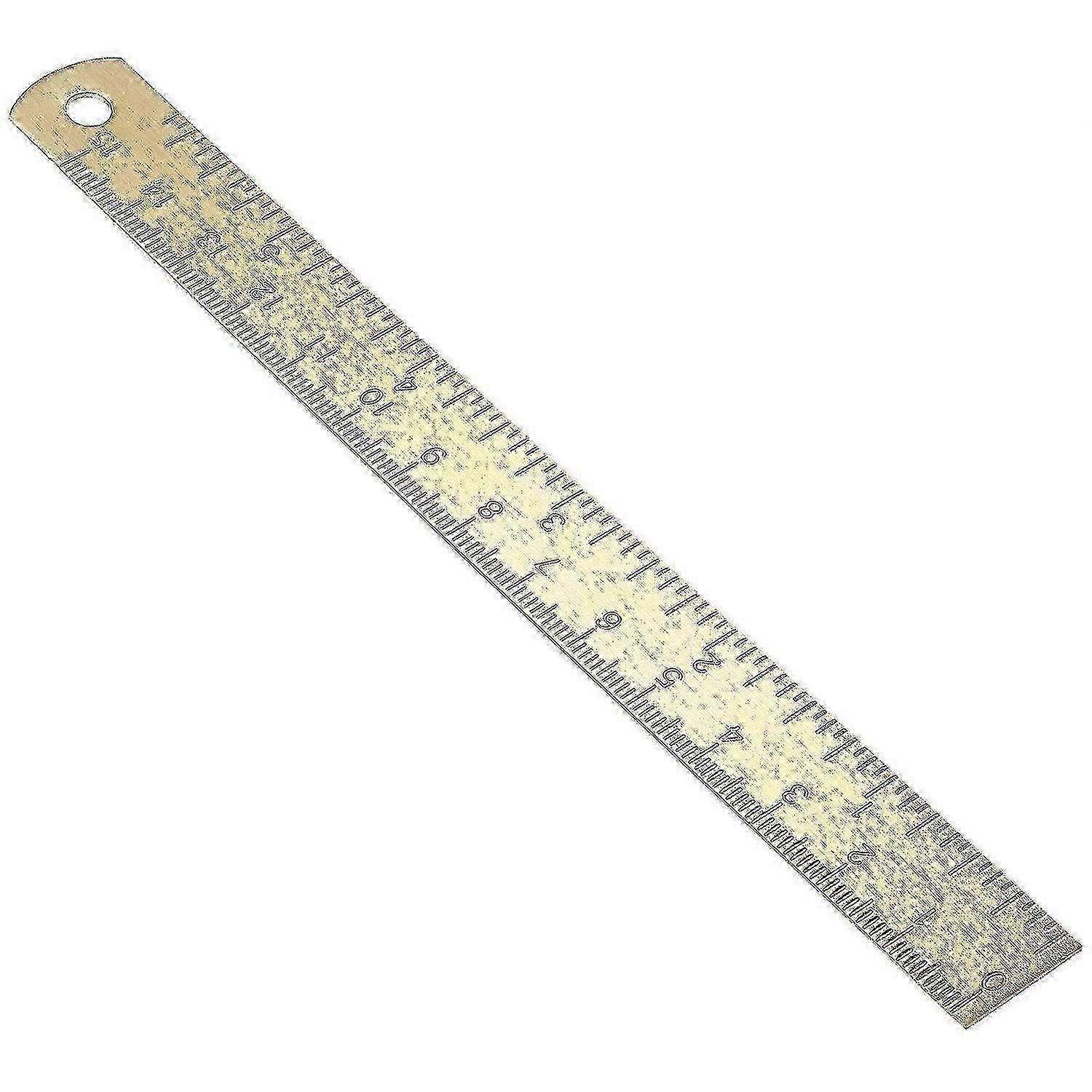 Precision Drafting Ruler for Students - Engineering Drawing Straightedge Tool for Accurate Measuring & Design Projects
