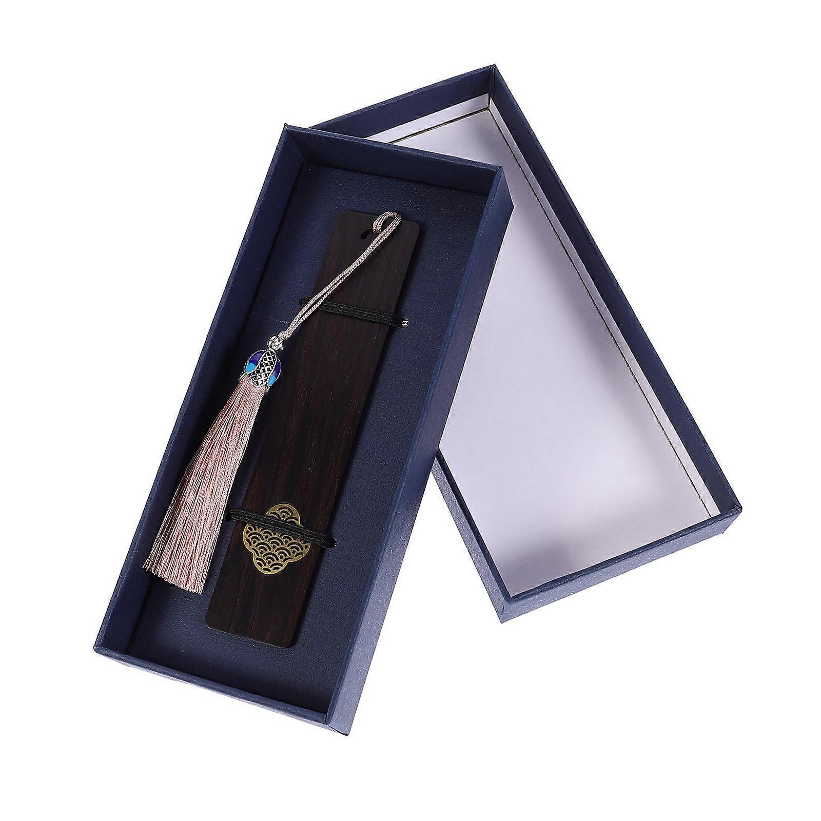 Chinese Style Wood Bookmark for Decoration Creative 3Pcs Set