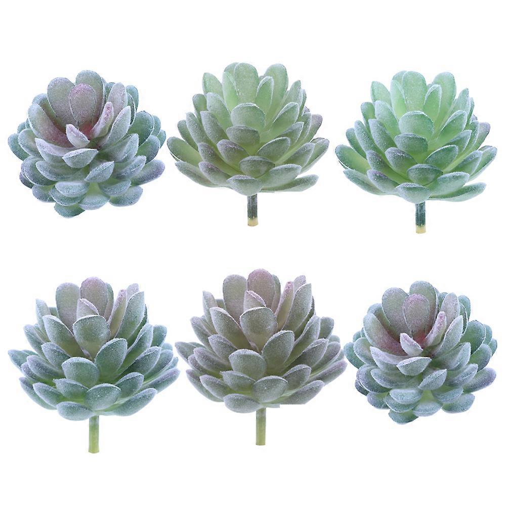 Artificial Succulent Plants Desktop Adornments 18Pcs for Home Decoration