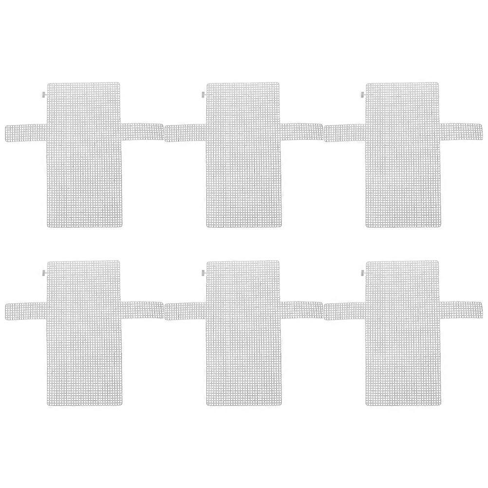 Bag Grid Plate for Sewing and Knitting 18Pcs White Sheets