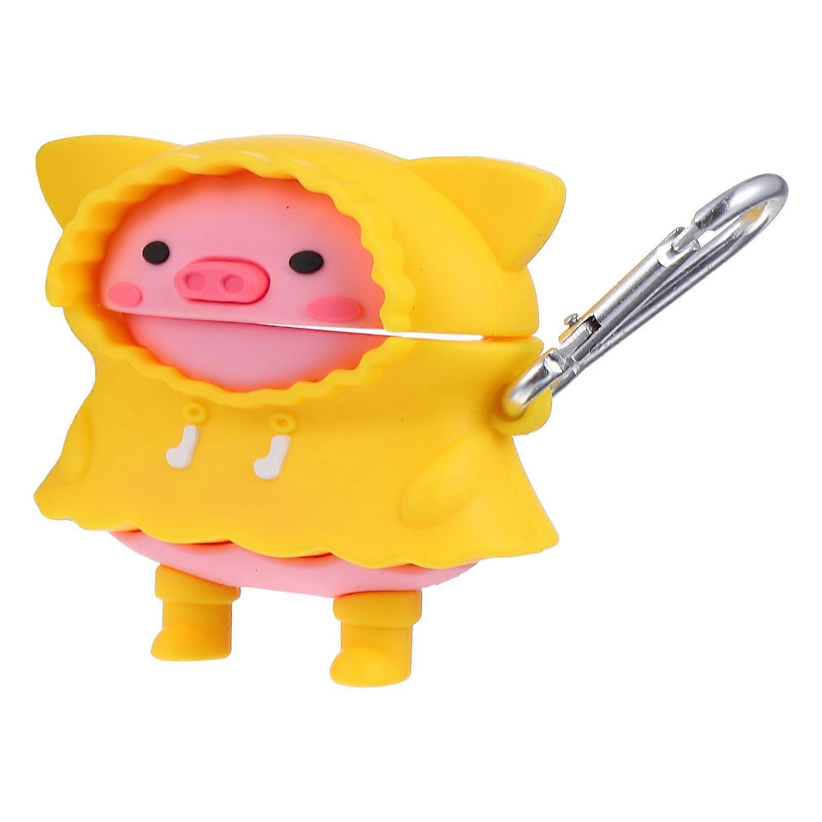 Earbud Protective Covers Silicone Earphone Case Cover for 1Set Yellow