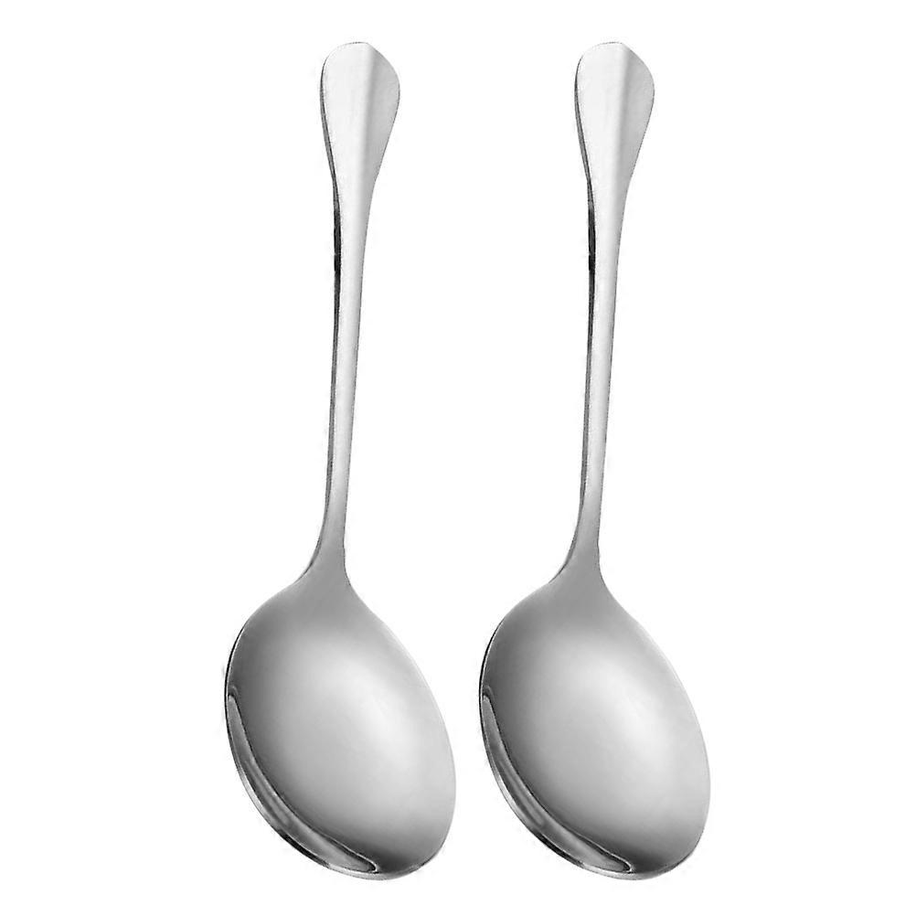 Large Stainless Steel Serving Spoon for Cooking Buffet 10Pcs