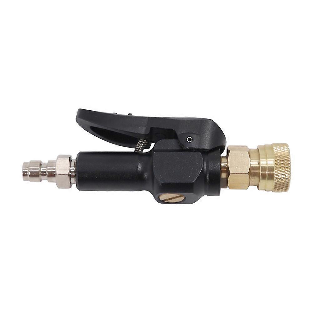 AA67-300Bar Quick Inflation Connector Chuck Filling Adapter with 8Mm Male and Female Header Quick Plug B