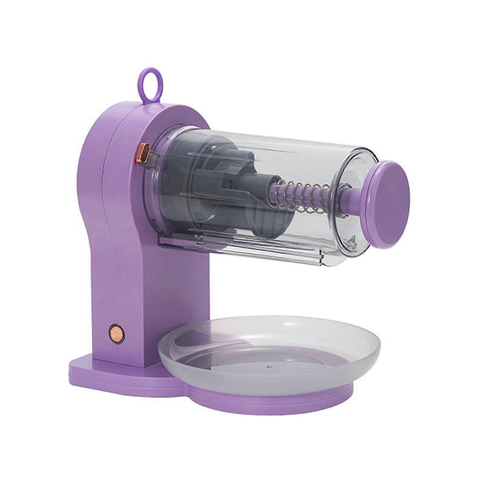 Snow Cone Machine Electric Shaved Ice Maker, Kitchen Table-Top Ice Crusher Include Silicone Ice Mold USB Rechargeable