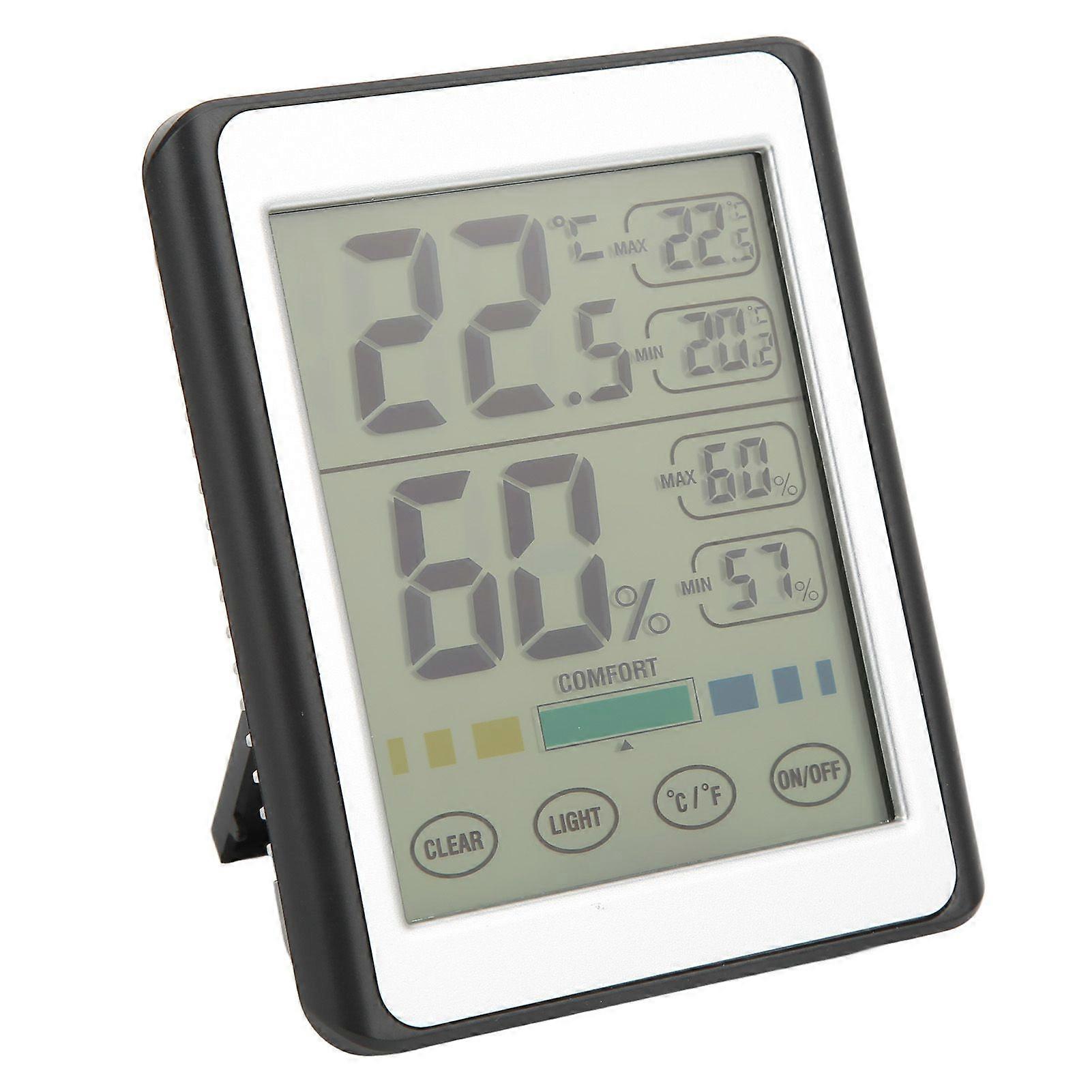 Touch Screen Electronic Temperature and Humidity Meter Indoor Digital Hygrometer CH914