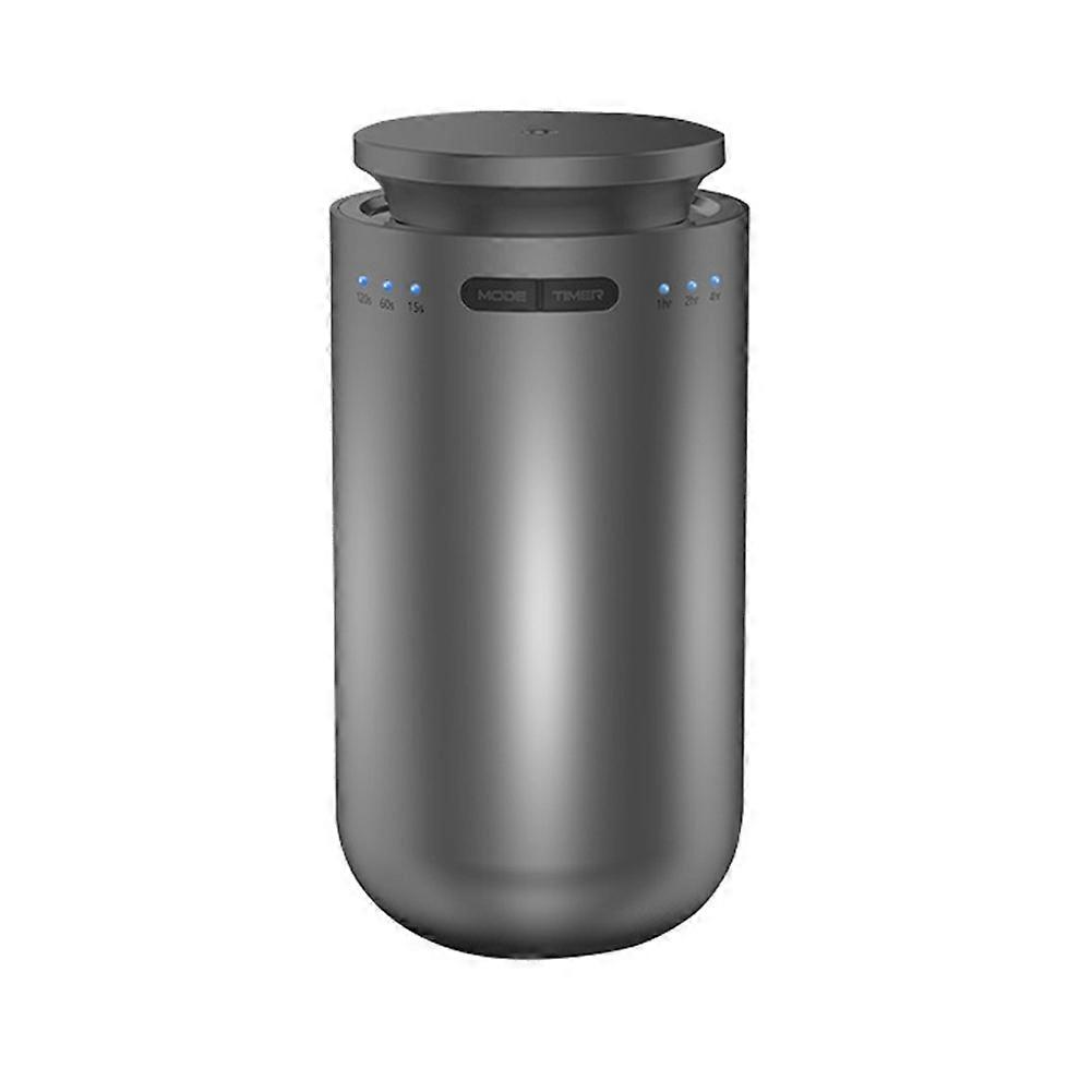 Portable Aroma Diffuser Machine for Car Air Freshener Electric Smell for Home Rechargeable Room Fragrance Diffuser Grey