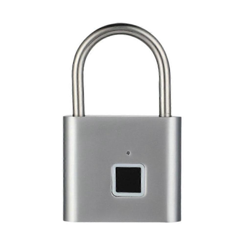 Smart Fingerprint Padlock Waterproof Outdoor High Security Alloy Steel Keyless Entry