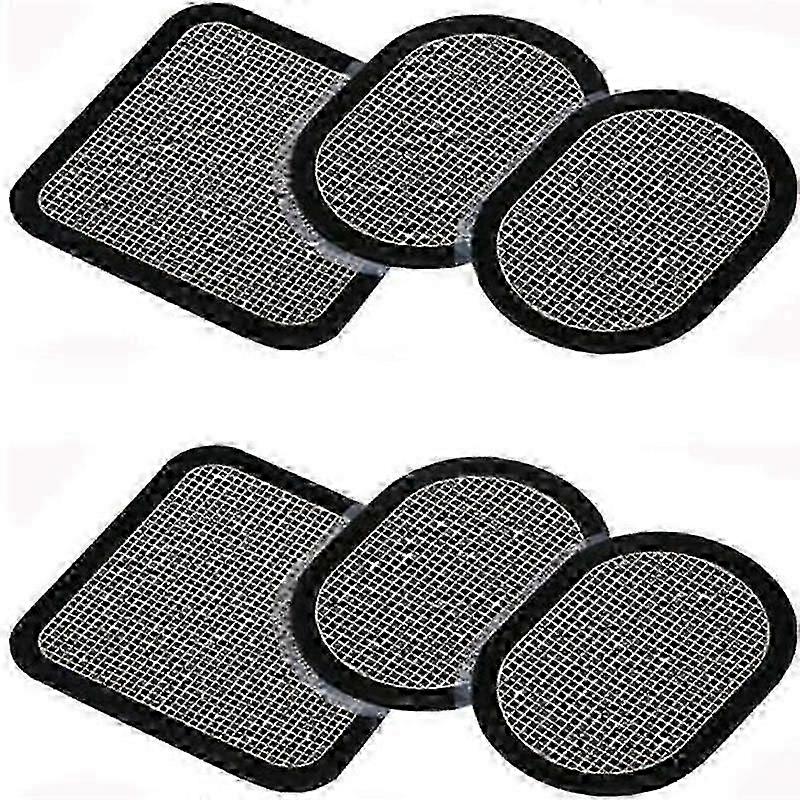 Replacement Electrode: 6 Belt Electrodes Compatible with Slendertone Abs Series 2 Muscle Building Belts_c*