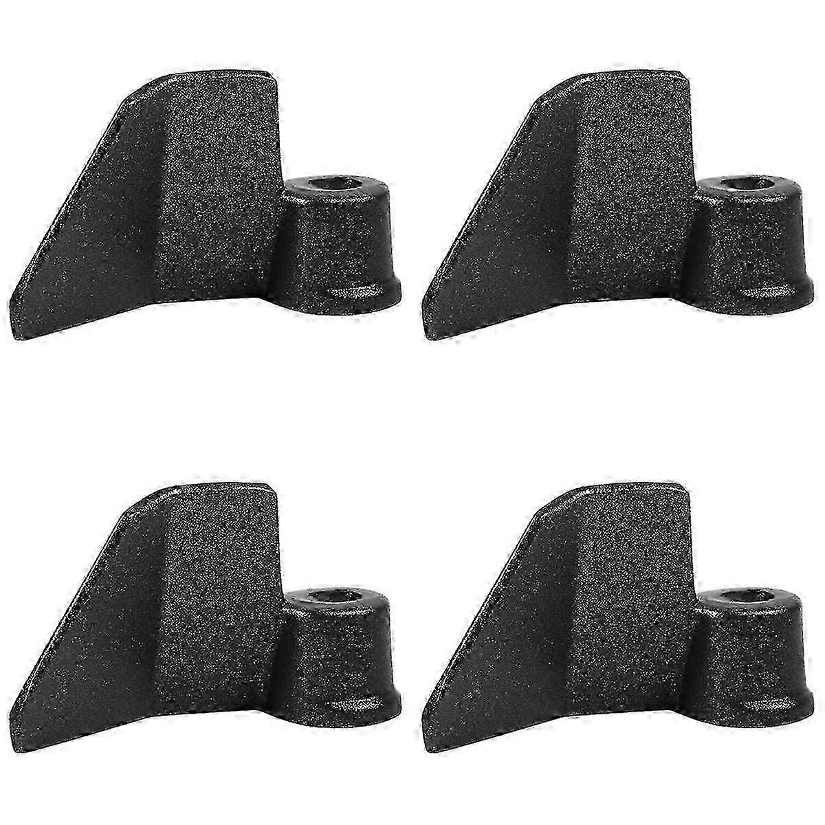 4X Bread Baking Machine Paddles Kneading Hooks, Stainless Steel Kneading Blade for Bread Baking Mac
