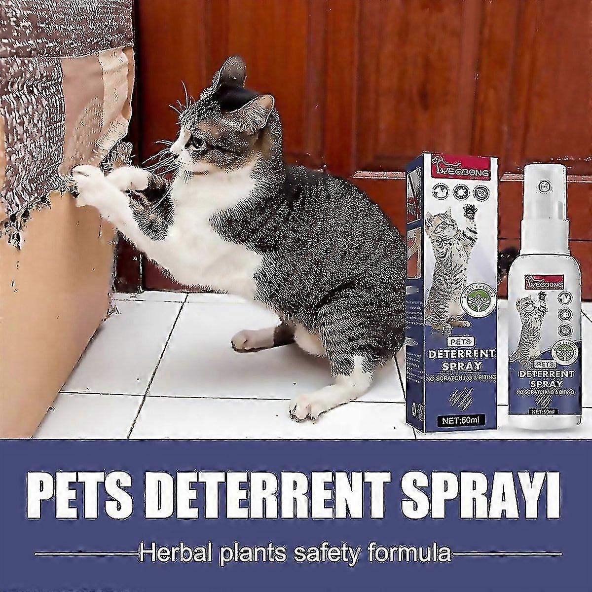For 2pcs 50ml Cat Spray Training Aid For Cat Anti Scratch Furniture Sofa Couch Protector To Keep Awa
