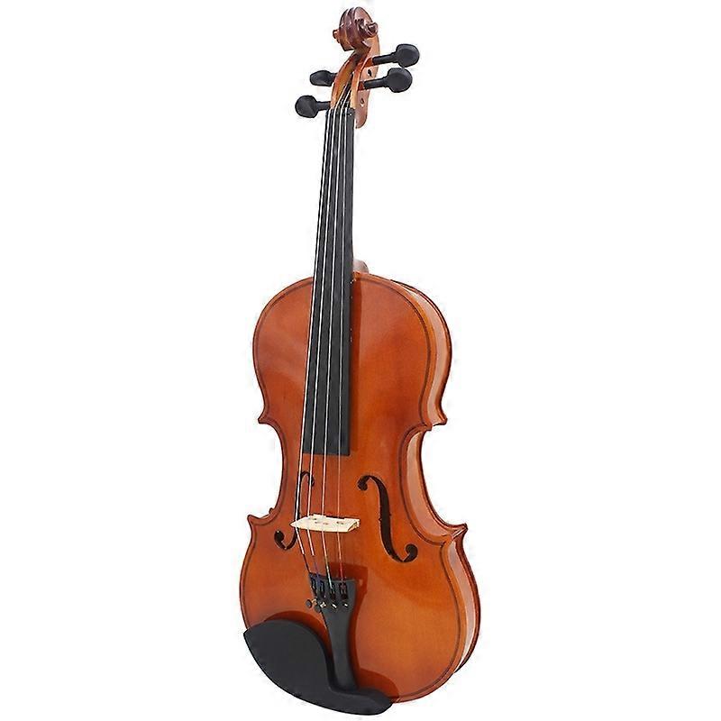 4/4 Full Size Acoustic Violin Handmade Solid Wood Violin