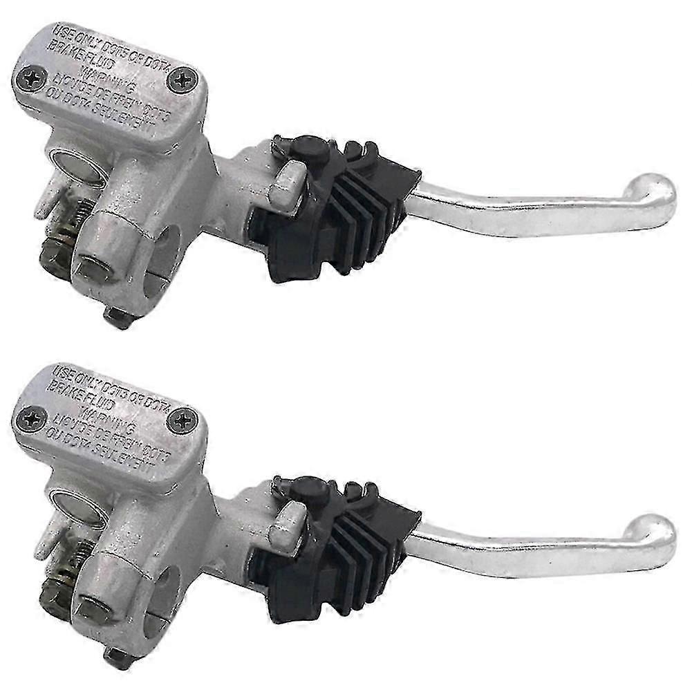 2x forbremse Master cylinderhåndtag aborre kompatibel Cr125r Cr250r Cr500r Crf250r + (b