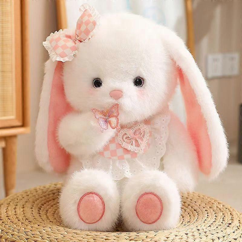 Cat Plush Toy Rabbit Stuffed Animal Soft Cute Pet Toy
