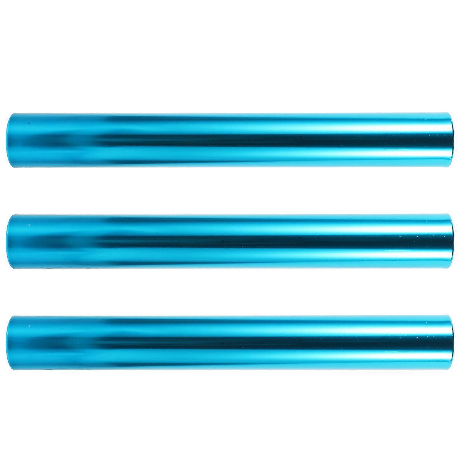 3Pcsリレーバトントラックバトンフィールドレースバトンスクールフィールドレース用バトンランニングバトン