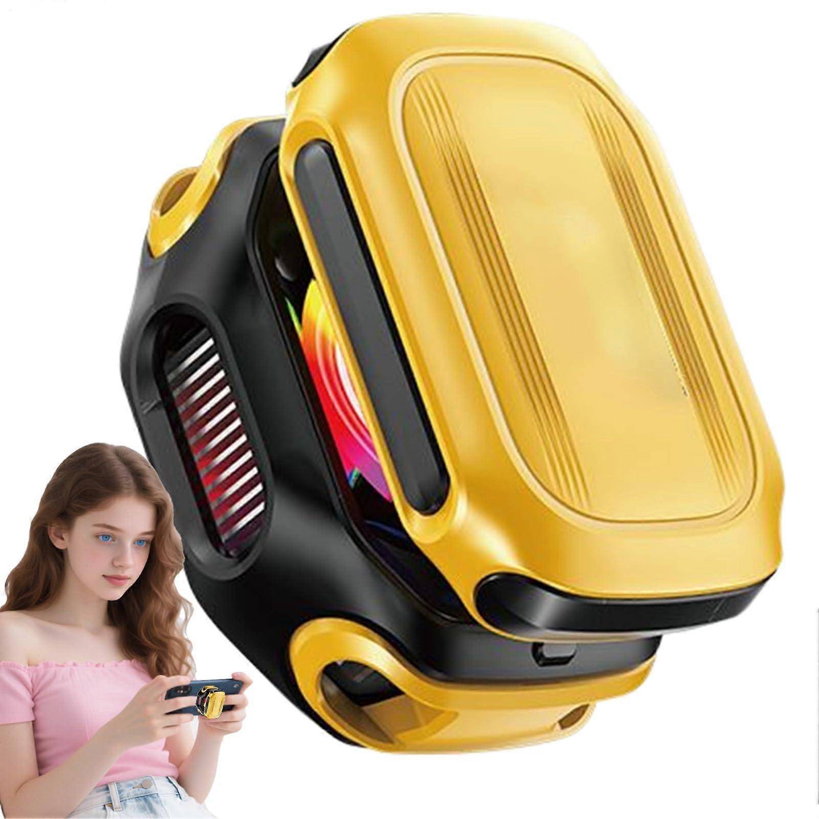 Phone Cooling Pad Magnetic Phone Cooler With Digital Display Magnetic Fast Smart Radiator For Smartphones And Tablets