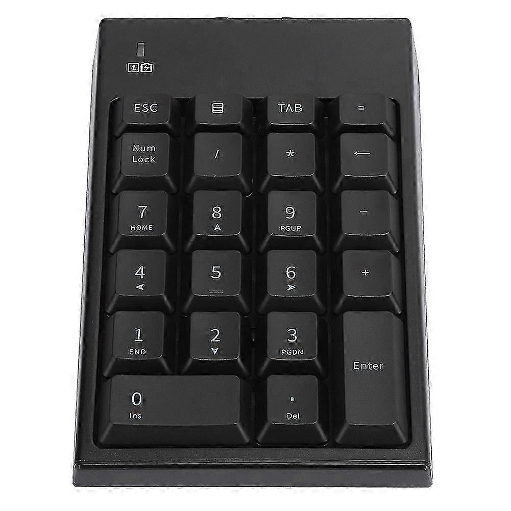 2.4G USB Wireless Numeric Keypad Portable 22 Keys Mini Number Keyboard for Laptop Notebook Edition