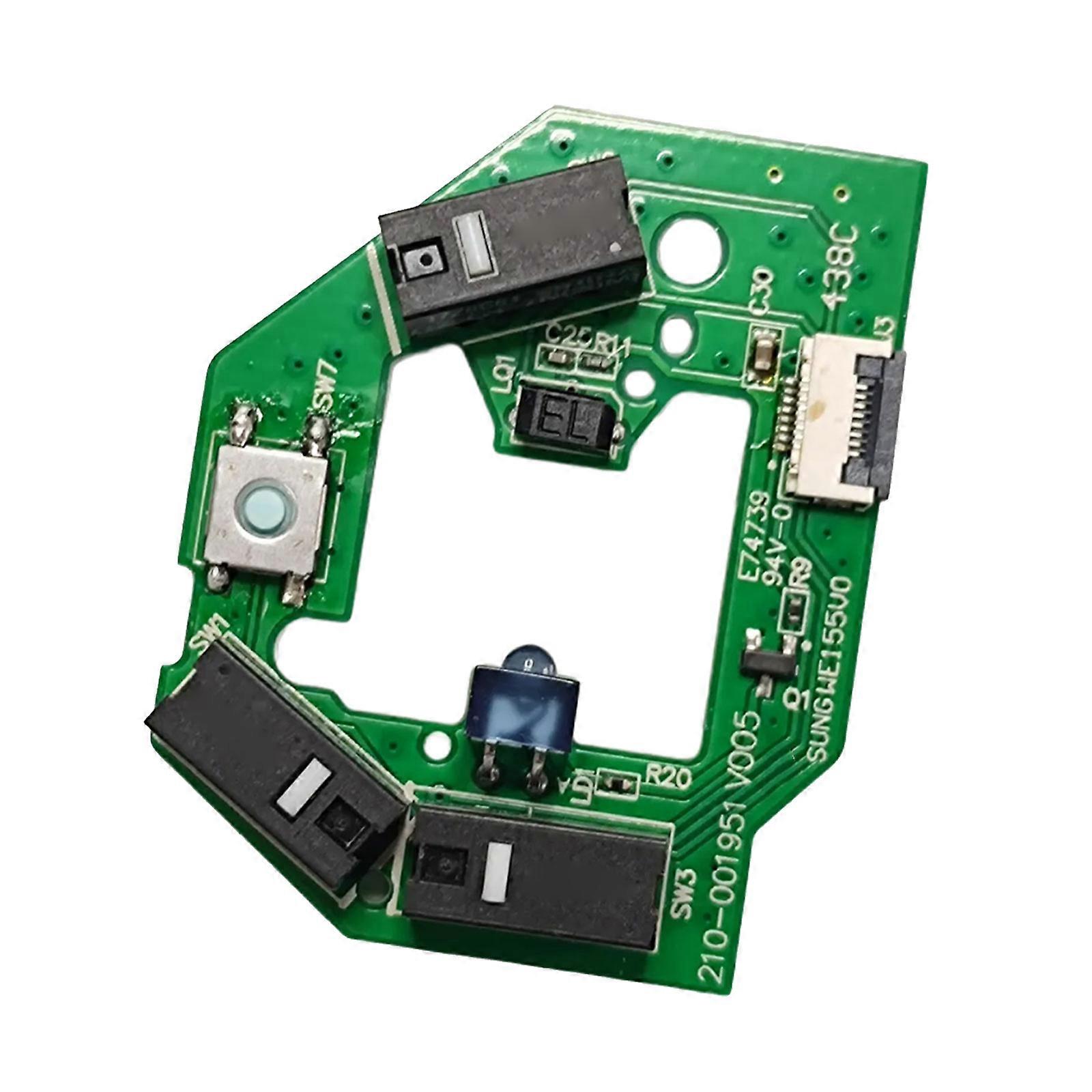 Mouse Motherboards Mouse Circuit Board Repair Parts for MX518 HEROs Mouse Button Board Multicolor