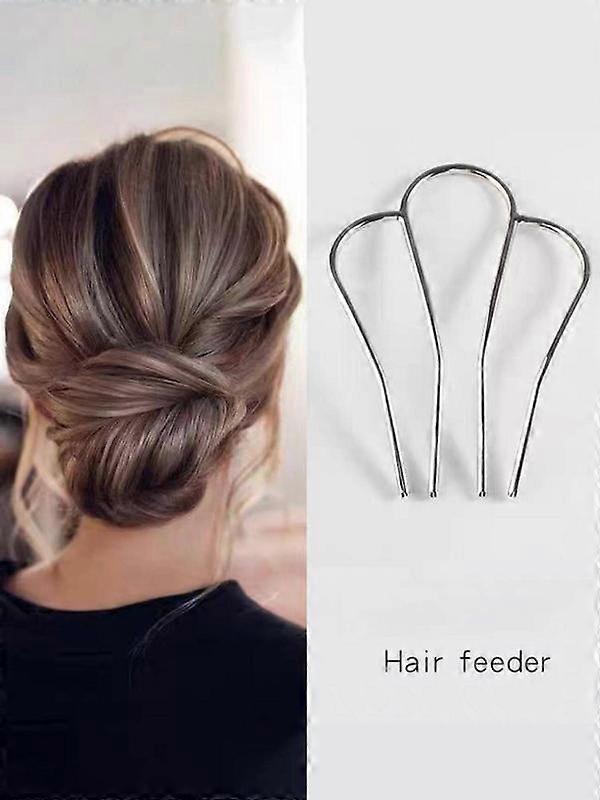 Fourchette à cheveux simple, accessoire de coiffure quotidien en forme de M pour femmes