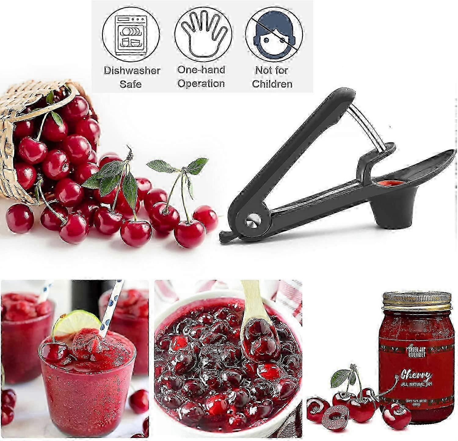 Cherry Pitter Cherry Stoner Olive Pitter Tool Fruit Core Remover With Lock Design