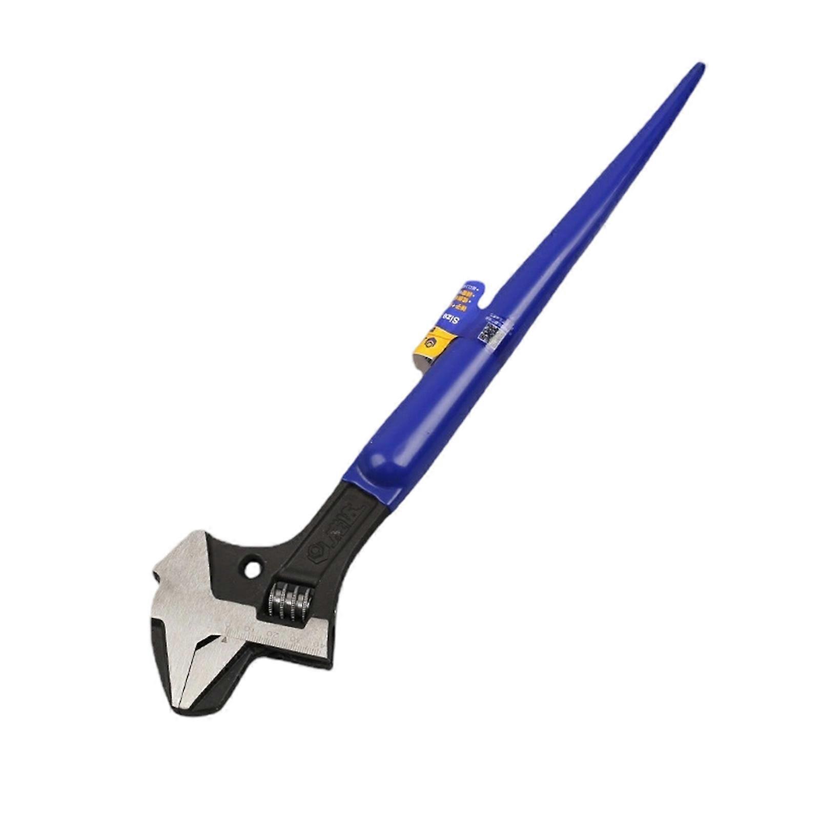 Multifunctional Adjustable Wrench Opening Pipe Wrench Plumbing Key Monkey Large Spanner Mechanical Workshop Tool Multicolor