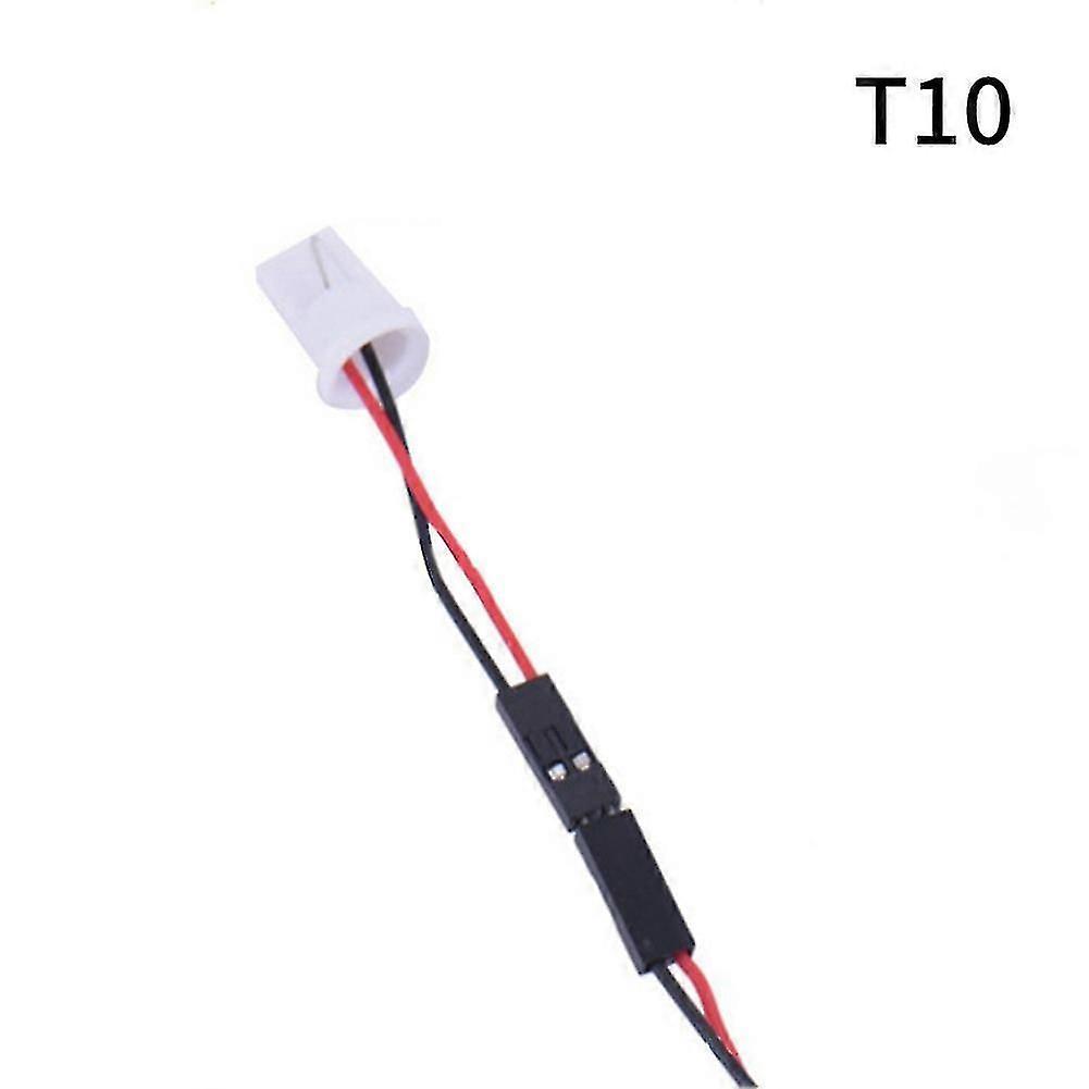 T10 Double Pointed Spring Car Headlight Ba9s Lamp Bulbs Reading Light Accessory Y