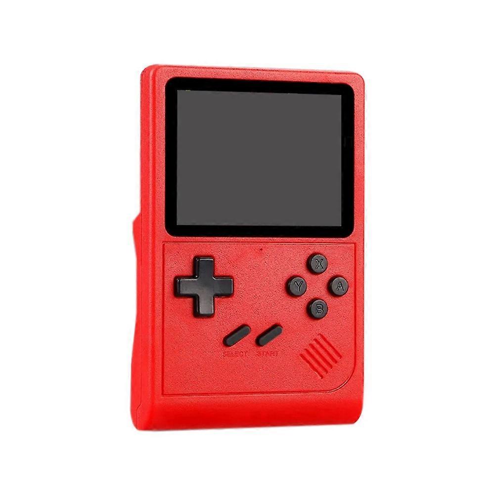 Portable Retro Mini Handheld Game Console for NES/SNES/GBA Emulator, GB300 Game Console Red