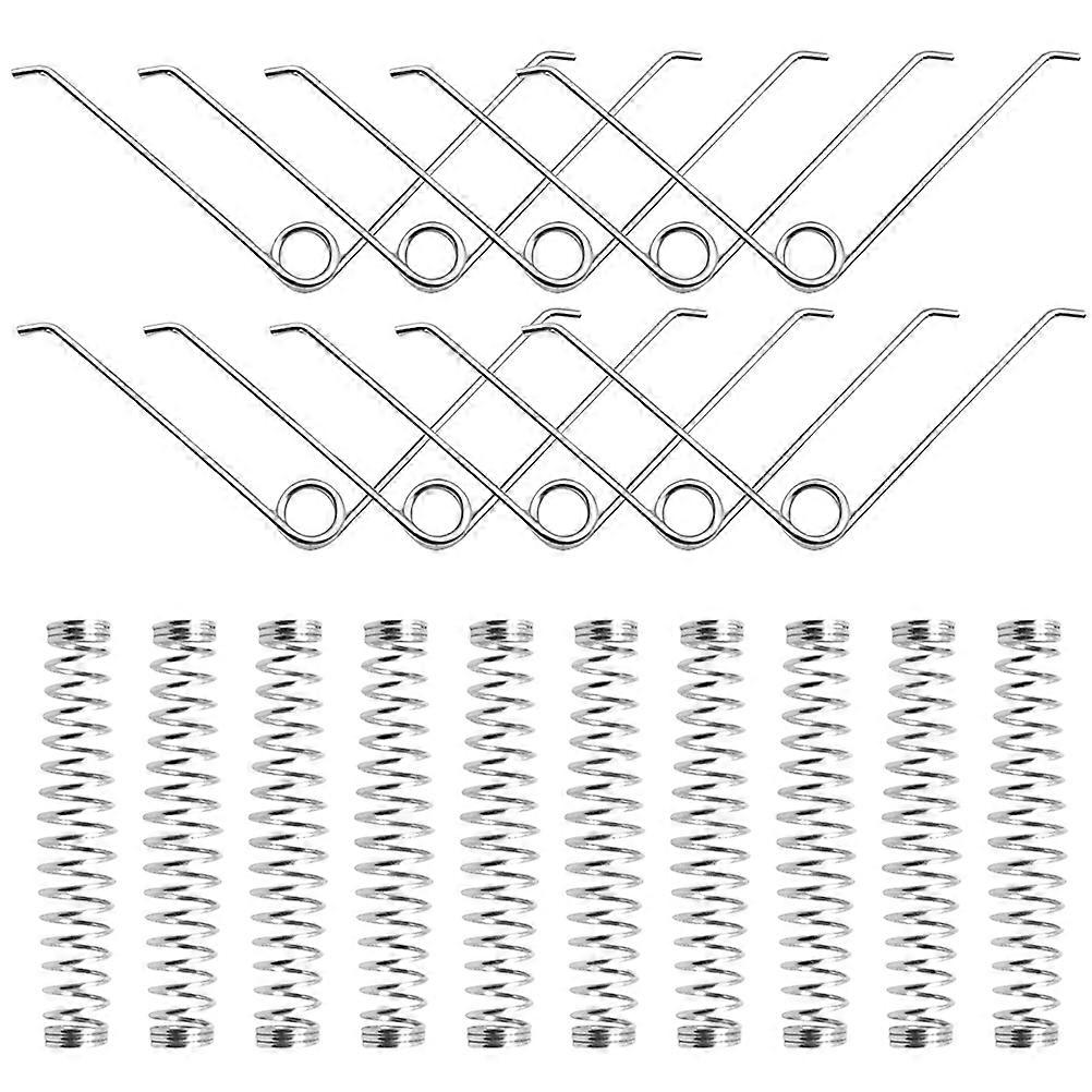 20 قطع المقلم استبدال الينابيع V- شكل ضغط الينابيع التشذيب مقص الينابيع