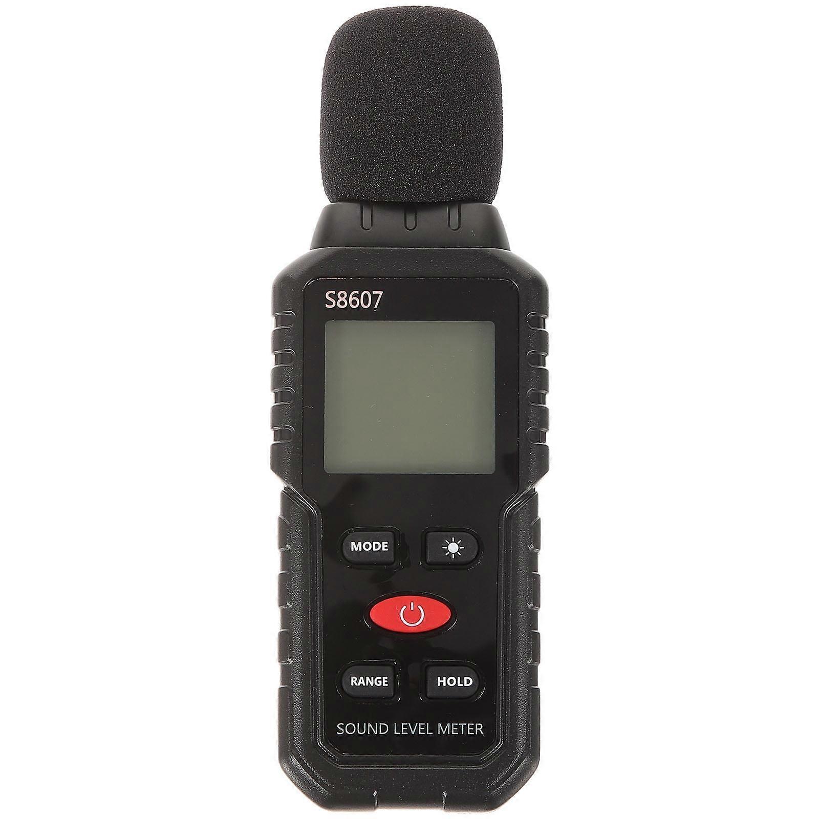 Sound Level Meter Portable Decibel Digital Noise Built God Tough Number Reader Plastic