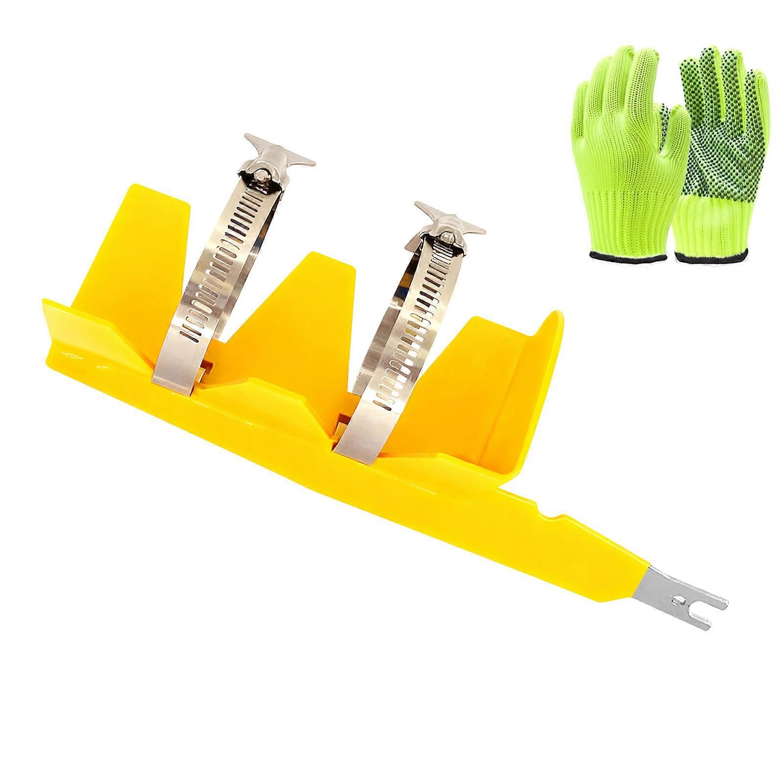 Electric Tool Stirrer Appendage Paintcan Combiner Untarnished Belts Ensures Stable Blending Saves Effort For DIY Projects  Yellow