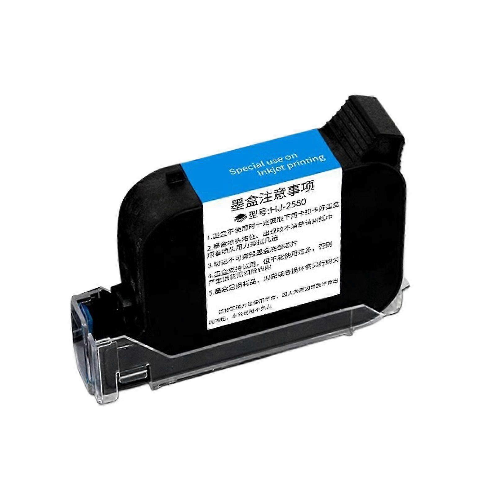 Quick-Dry Replacement Ink Cartridge for Handheld Inkjet Printer 2580