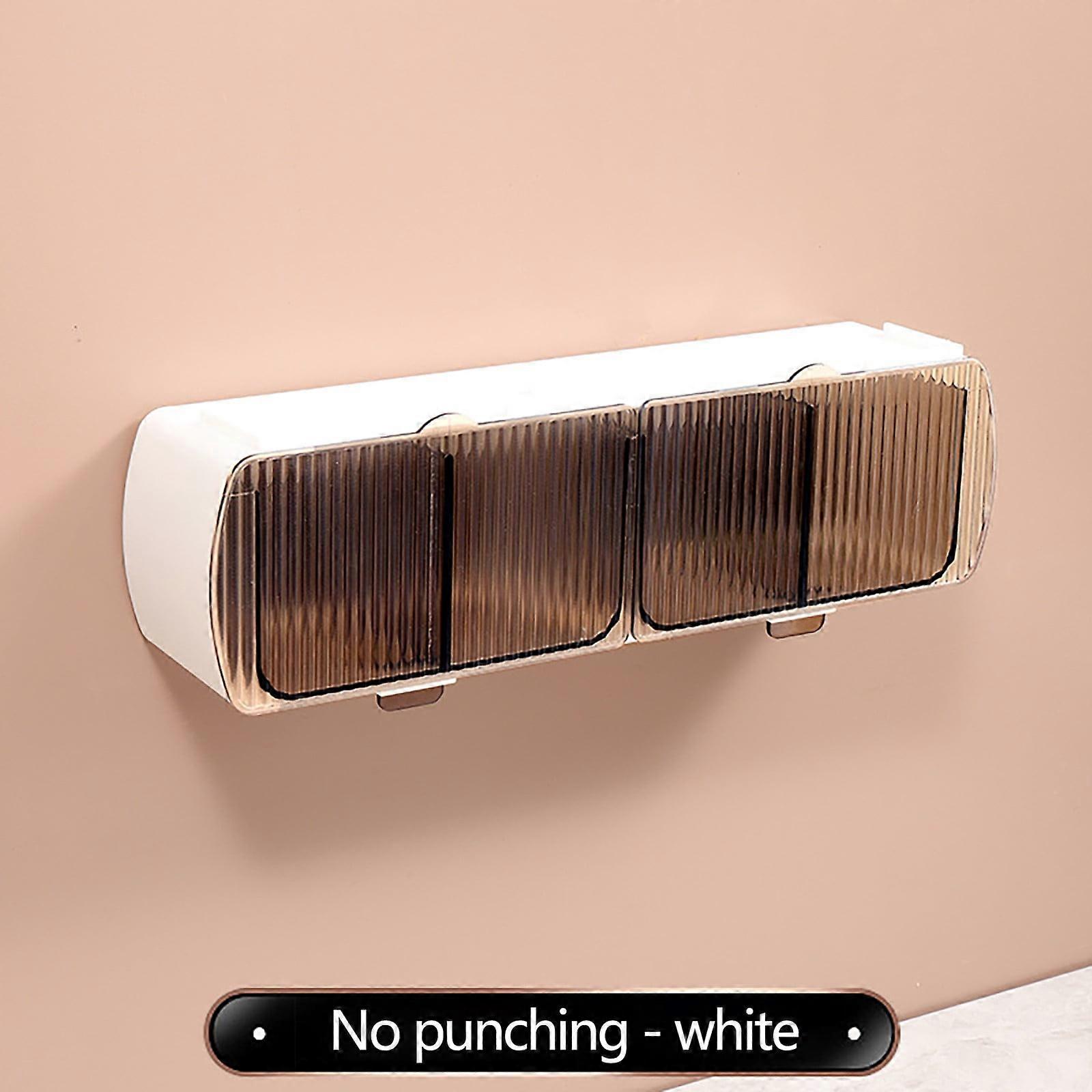 4-Compartment Spice Jars with 2-Module Organizer Rack, Removable Modular Boxes for Kitchen Condiments