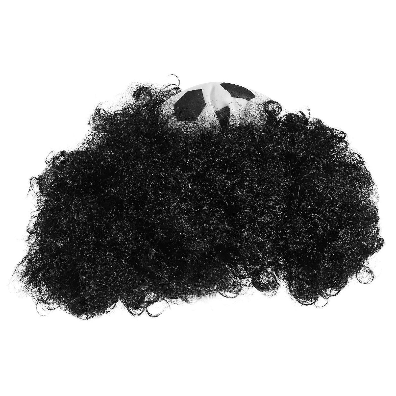 Cosplay Style Funny Wig Headwear Suitable For Themed Events And Bachelor Parties In Black Color 1 Piece