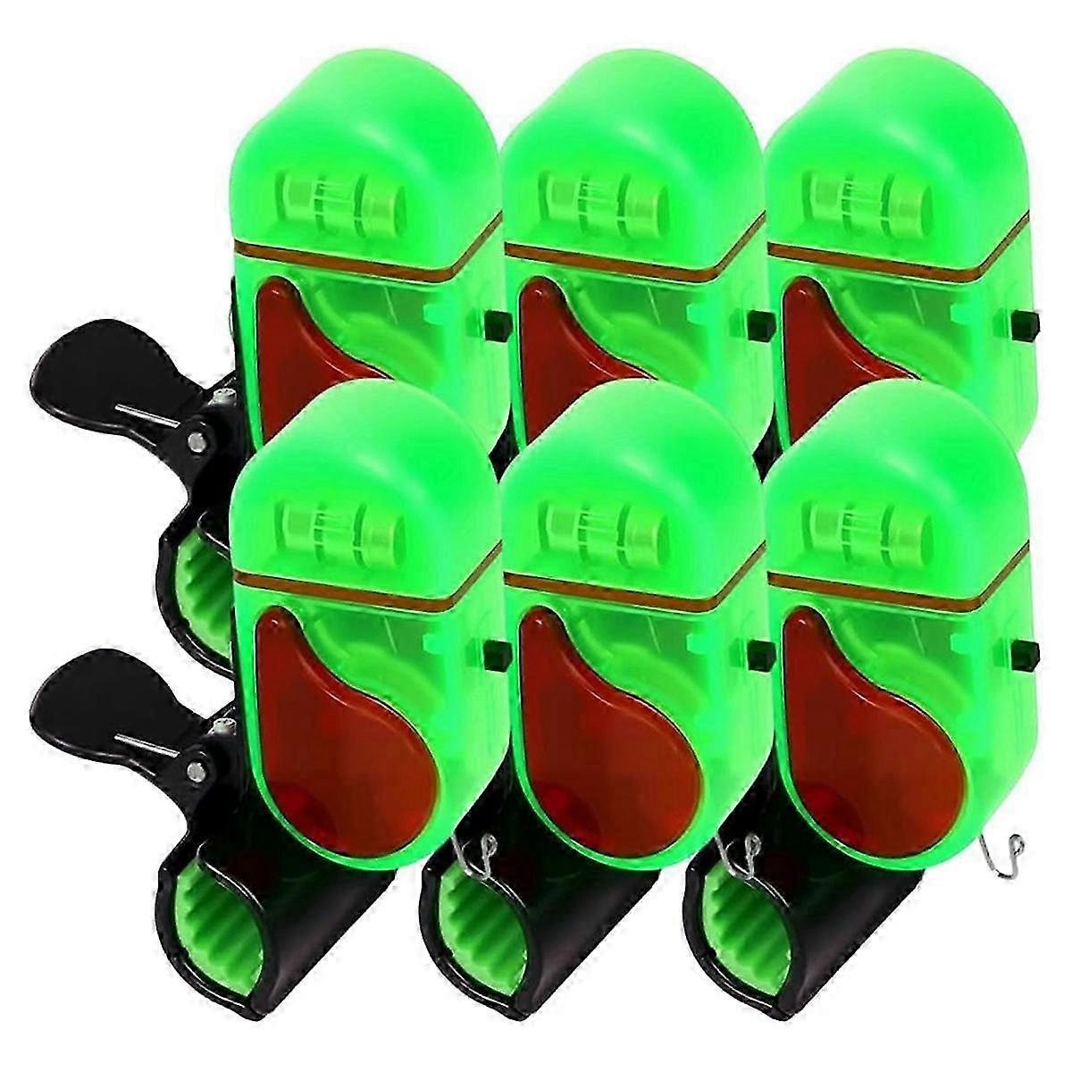 Fishing Bite Alarm with LED Light,Fish Bite Alarm Sound Bite Alert Bell with LED Lights for All Fish
