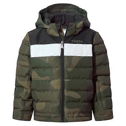 TOG24 Childrens/Kids Swift Pixel Camo Padded Ski Jacket