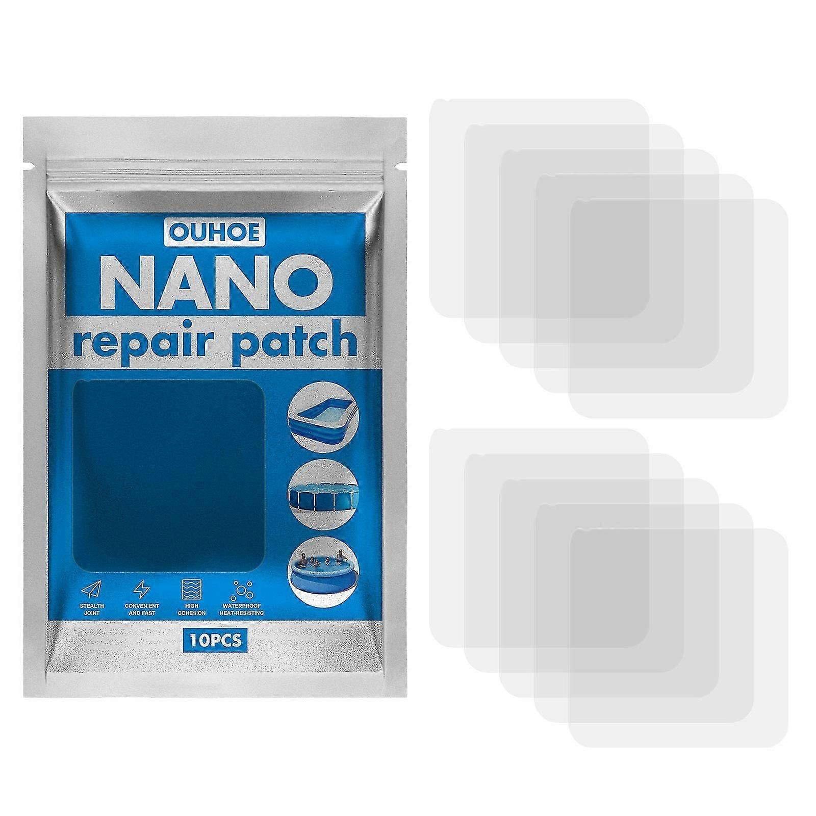 Nano Repair Patch contains nano silicone, polyester fiber
