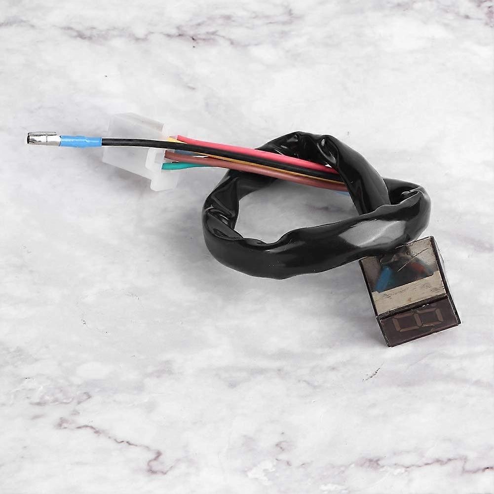 Motorcycle Gear Indicator with LED Display, Universal Digital Gear Position for Clear Daylight Reading