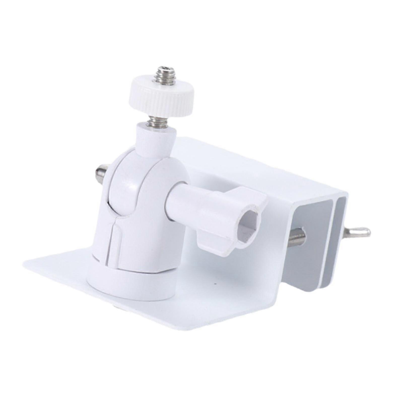 GARENDE Weatherproof Gutter Mount Bracket Adjustable Rotatable Stand for White