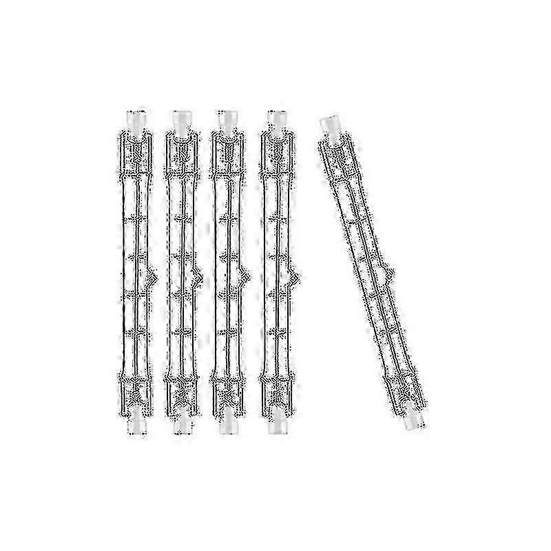 عبوة من 10 مصابيح هالوجين R7s 118 مم 230 واط 230 فولت، قضيب هالوجين R7s 118 مم، مصباح هالوجين R7s قابل للتعتيم