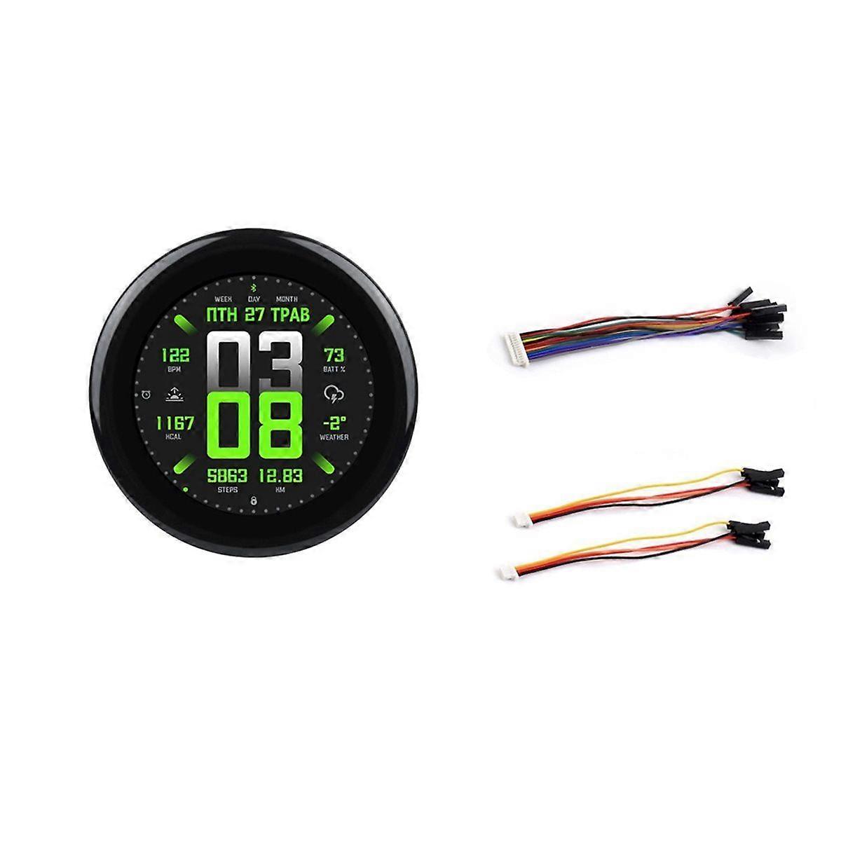 RP2350 2.1inch Touchscreen Development Board 480x480 Resolution LVGL HMI Development USB Type-C Por