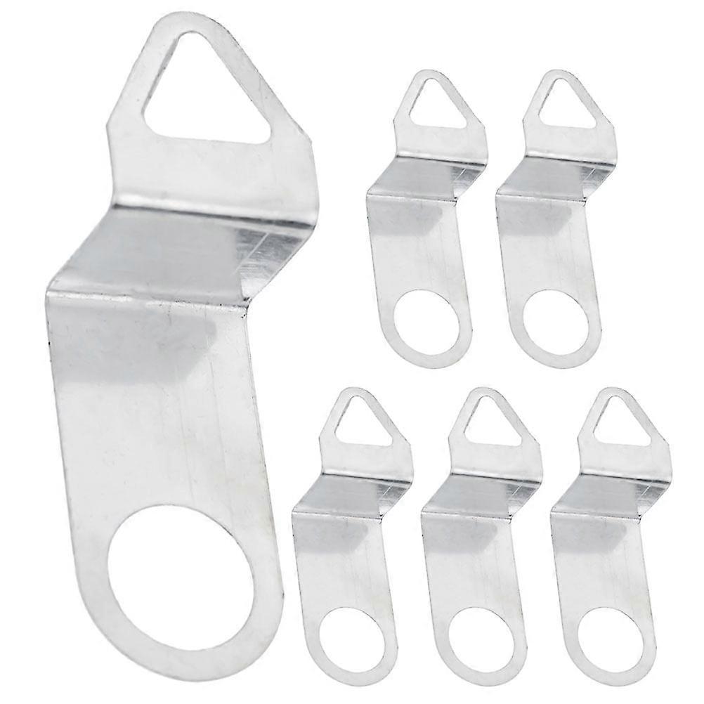 6pcs Wall Clock Movement Hooks Wall Clock Hanging Hooks Pendulum Clock Hangers