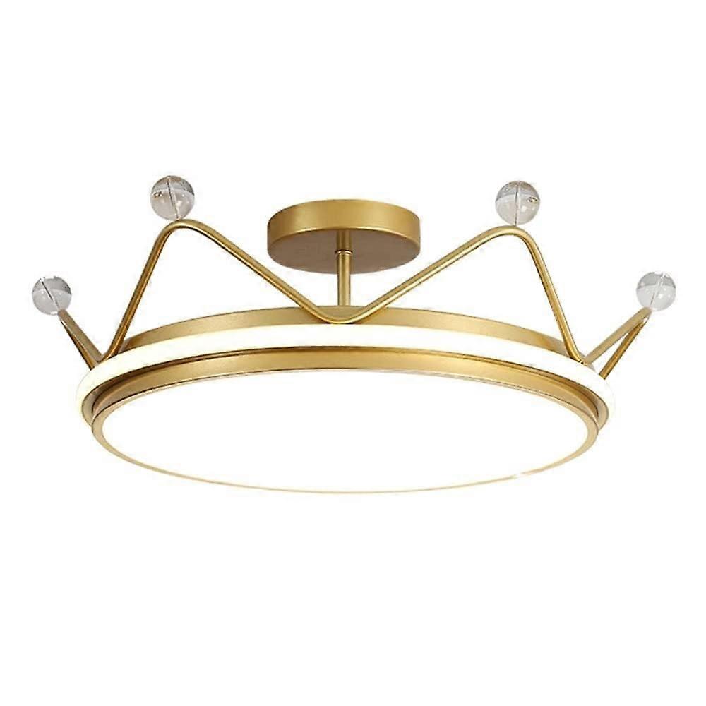 LED Ceiling Light Ultra Thin Flush Mount Fixture with Adjustable Tricolor Brightness for Bedroom Kitchen