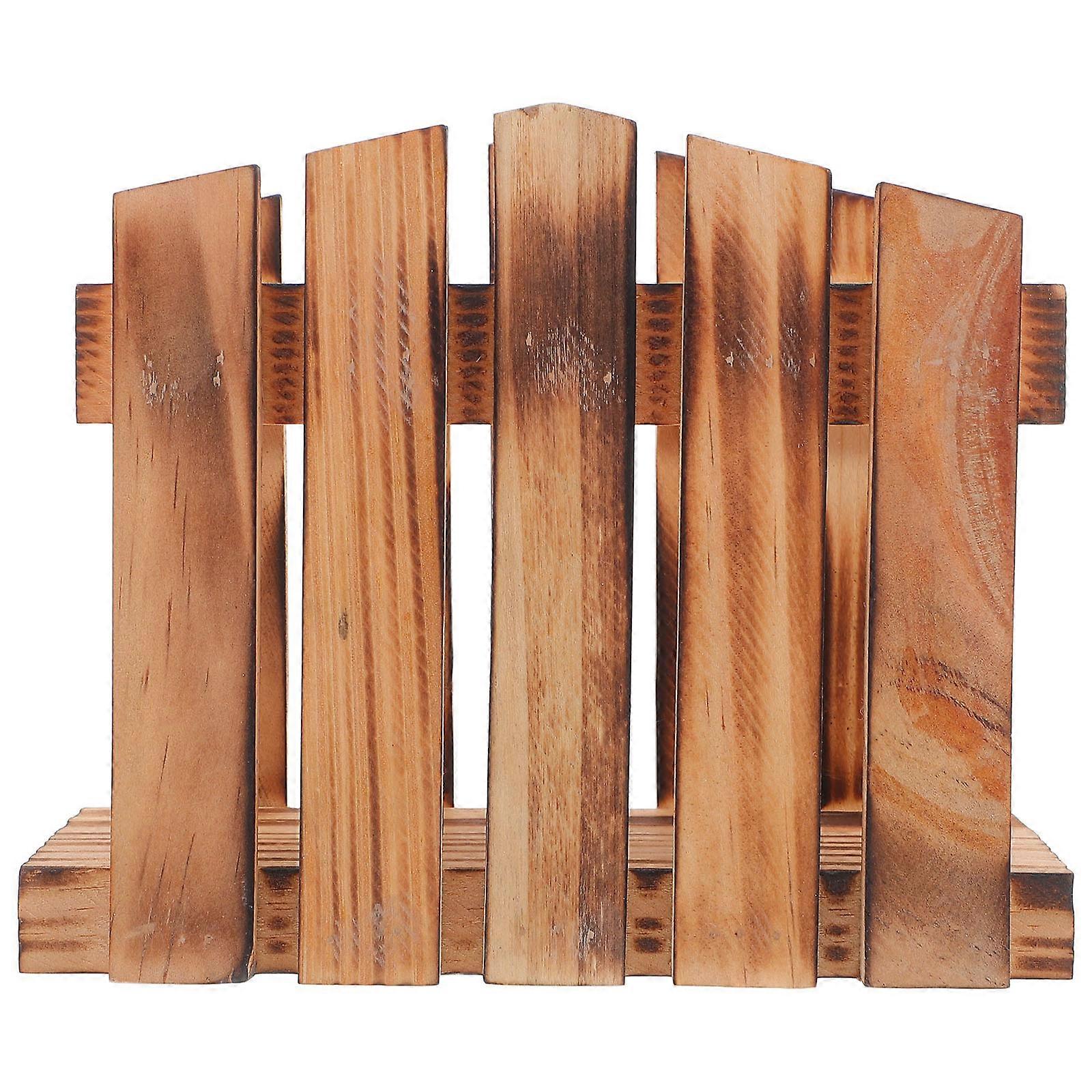 Paper Towel Holder Wood Style for Kitchen and Dining Table