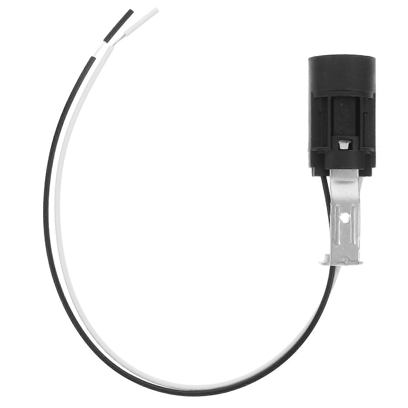 Water Crystal Lamp Socket for Candle Lamps E14 Holder Bracket Black