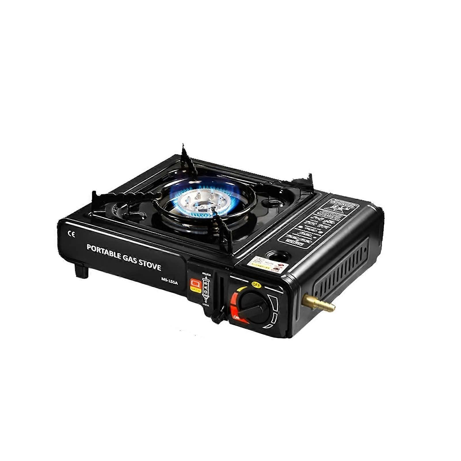 Portable Gas Stove with Instant Ignition, Durable EasyClean Surface for Outdoor Camping