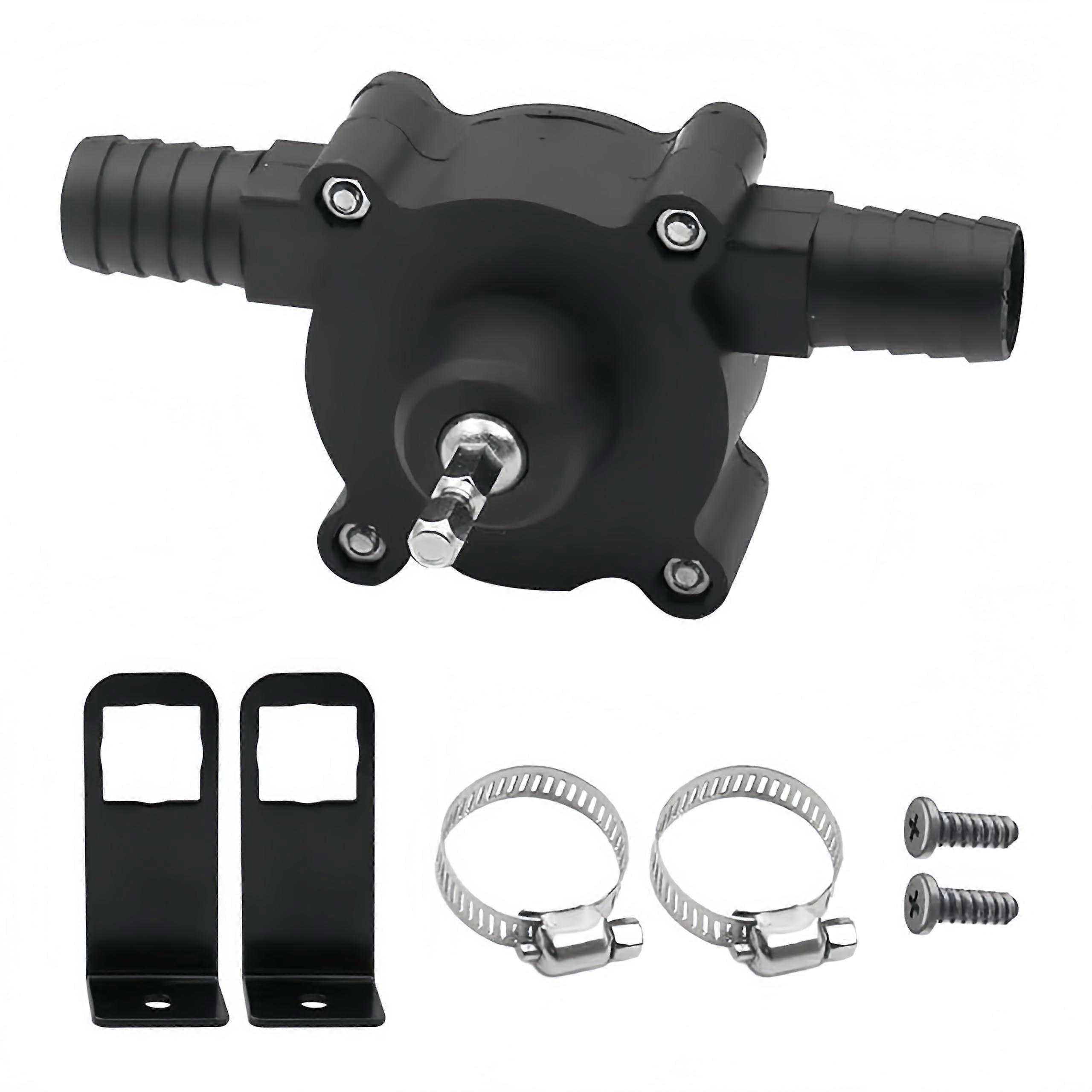 Drill Pump for Fast Liquid Transfer, Self Priming Water and Oil Transfer Pump, 1 Set Durable Design