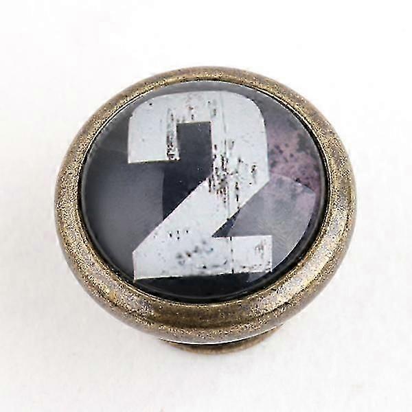 4-5pack Brass Cabinet Drawer Round Pulls Cupboard Bin Knob Handle