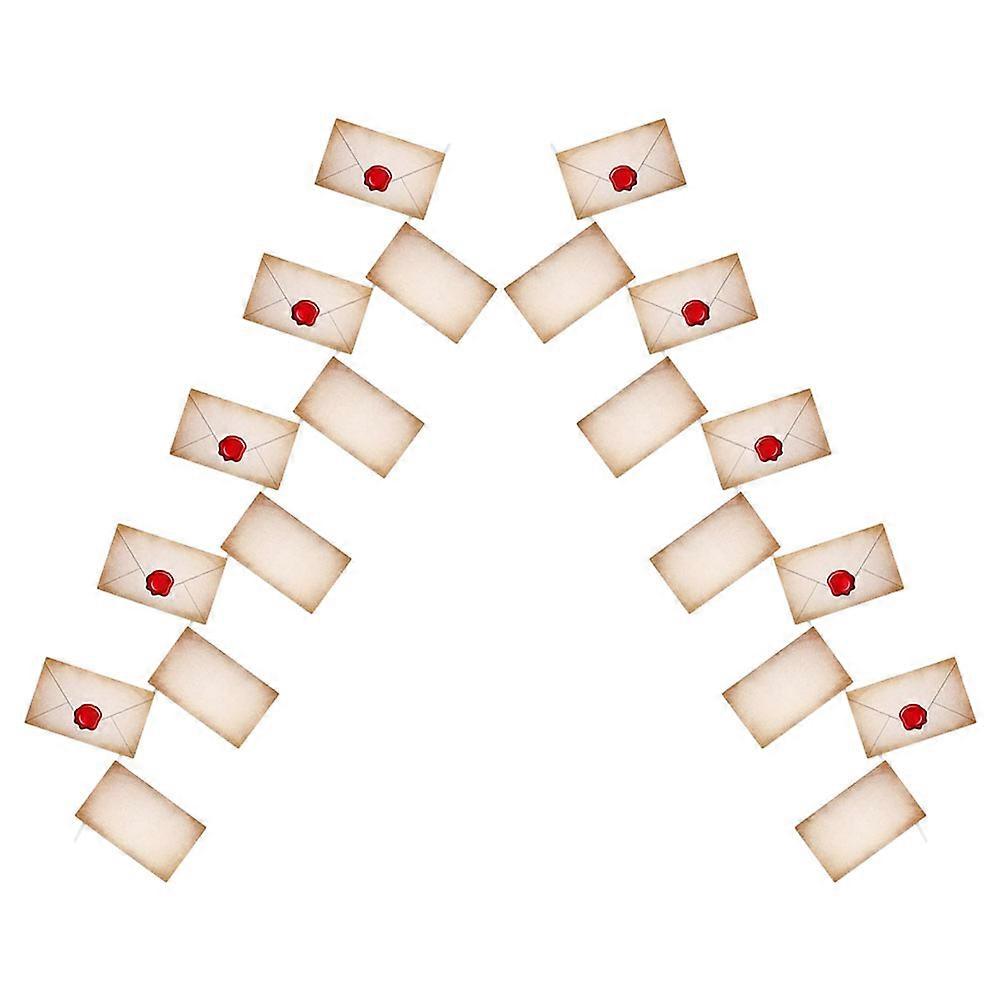 Decorative Envelopes Banner Halloween Banner for Party Use 2 Strings